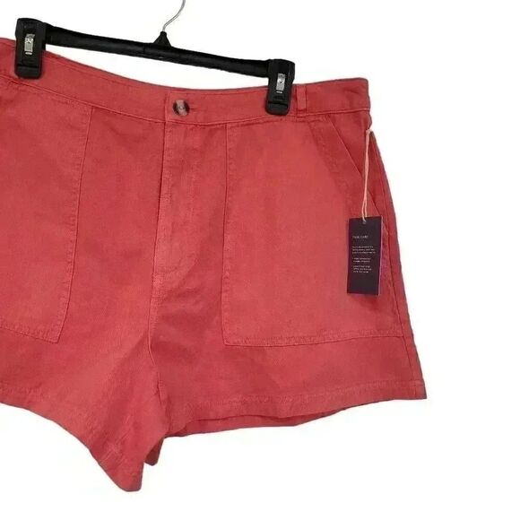Universal Thread Women's Watermelon Cotton Utility Shorts NEW - Picture 3 of 10